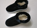 萊芬紅冬季男士棉鞋老北京布鞋加絨女拖鞋防寒保黑色爸爸棉鞋冬天全包 黑色【高.幫拉鏈棉鞋千層底】 43 碼【平時(shí)穿41碼鞋長(cháng)】 曬單實(shí)拍圖