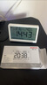 充電自動(dòng)夜光溫度室內家用客廳日歷電子表溫濕度計數顯時(shí)間磁吸 【磁吸款】白色-充電 曬單實(shí)拍圖