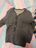 貓人校服神器兒童保暖內衣男童女童幼兒小學(xué)生內膽夾棉襖加厚冬季棉服 深灰老虎上衣 140 曬單實(shí)拍圖