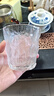 品維冰川杯6只裝玻璃杯水杯套裝牛奶杯果汁杯啤酒杯250ml 曬單實(shí)拍圖