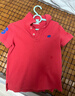戴維貝拉（DAVE＆BELLA）男童短袖t恤洋氣中大童POLO衫運動(dòng)寶寶上衣夏季新款兒童衣服 中國紅【現貨】DB2240619 120 cm（建議身高110-120cm） 曬單實(shí)拍圖