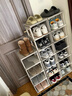 九千谷創(chuàng  )意折疊鞋架多層家用省空間鞋子收納宿舍可折疊鞋柜免安裝 曬單實(shí)拍圖
