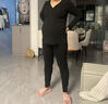 梵昇昱孕婦秋衣秋褲套裝保暖內衣月子服哺乳衣產(chǎn)后喂奶可拆卸胸墊孕婦裝 保暖衣套裝-奶膚色 XL  (建議120-150) 曬單實(shí)拍圖