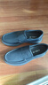 VOLO犀牛男鞋商務(wù)休閑皮鞋男士一腳蹬套腳鞋子厚底 藍色 41  曬單實(shí)拍圖