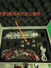 鼎錱5w大功率激光燈超強光激光手電加特林激光炮藍光遠射鐳射航海指示 藍光銀色（高檔鋁盒）usb充電款 曬單實(shí)拍圖