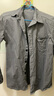 佐丹奴2025秋季新款男士長(cháng)袖襯衫男休閑寬松版百搭襯衣純棉水洗襯衣外套 灰色 L 曬單實(shí)拍圖