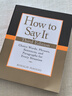 如何表達 英文原版書(shū)籍How To Say It 如何表達 英語(yǔ)書(shū)信寫(xiě)作 修辭 書(shū)面英語(yǔ) 參考書(shū) 曬單實(shí)拍圖