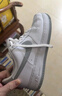 耐克NIKE緩震板鞋男空軍一號 AIR FORCE 1運動(dòng)鞋 FJ4146-100白灰43 曬單實(shí)拍圖