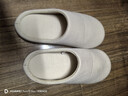 優(yōu)調日式四季靜音棉拖鞋女秋冬軟底無(wú)聲家居室內家用辦公室木地板男士 奶咖色（純色） 38-39 曬單實(shí)拍圖