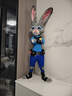 樂(lè )I高瘋狂動(dòng)物城朱迪尼克兔子警官情侶積木拼裝馬里奧兒童玩具 巨大款1.1米朱迪兔子+積木錘 曬單實(shí)拍圖