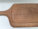 靜閑居牛排盤(pán)木質(zhì)木托盤(pán)牛排專(zhuān)用盤(pán)子餐盤(pán)牛排板木盤(pán)披薩西餐木板烤肉 全凹款烏檀木牛排板 曬單實(shí)拍圖