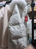 皮爾卡丹（pierre cardin）狐貍毛領(lǐng)羽絨服女新款2025冬季中長(cháng)款白鴨絨時(shí)尚百搭保暖顯瘦外套 白杏色 狐貍毛 S 80-115斤 曬單實(shí)拍圖