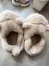 安尚芬踩屎感棉拖鞋女款冬季包跟外穿2025新款室內居家厚底保暖棉鞋男 淺咖【主圖款】 38-39 【適合37-38腳】?jì)乳L(cháng)220MM 曬單實(shí)拍圖