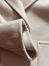 皮爾卡丹（pierre cardin）純羊絨小西服外套女雙面羊絨大衣女短款經(jīng)典百搭毛呢外套優(yōu)雅簡(jiǎn)約 米白色 S 曬單實(shí)拍圖