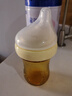 CORELLE康寧玻璃奶瓶0-6個(gè)月新生兒防脹氣儲奶瓶吸水杯學(xué)飲杯1-3歲重力球 琥珀色 150ml 1-3月 +奶嘴 曬單實(shí)拍圖