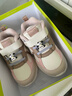泰蘭尼斯童鞋幼兒園室內鞋春季男女童防滑軟底室外兒童板鞋 白/粉27 曬單實(shí)拍圖