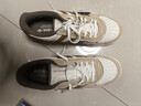 阿迪達斯 （adidas）頭層牛皮絨面革舒適百搭低幫板鞋男女同款卡其色originalsCourtic 卡其色 45 (1/3) 曬單實(shí)拍圖