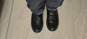 奧康（Aokang）奧康男鞋休閑皮鞋商務(wù)休閑鞋舒適百搭厚底運動(dòng)鞋 黑色加絨42  曬單實(shí)拍圖