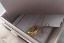 六福珠寶足金如意吉祥寶寶長命鎖黃金吊墜不含鏈計(jì)價(jià)L01GTBP0011 約3.13克 曬單實(shí)拍圖