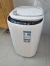 奧克斯（AUX）迷你洗衣機 全自動(dòng)小型嬰兒兒童寶寶內衣波輪洗衣機 帶甩干烘干洗脫一體 【國補】4KG洗脫容量白色【母嬰專(zhuān)用】 曬單實(shí)拍圖