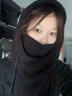 啄木鳥(niǎo)帽子男耳罩面罩冬季保暖防寒騎車(chē)護臉套頭帽防風(fēng)護耳帽東北棉帽女 曬單實(shí)拍圖