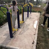 愛(ài)仕威雙位雙杠室外健身器材戶(hù)外廣場(chǎng)小區(qū)公園腿部按摩器壓腿架健身路徑 腿部按摩器(螺絲固定) 曬單實(shí)拍圖