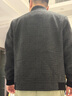 羅蒙（ROMON）加棉夾克男式短款立領(lǐng)厚款保暖冬季商務(wù)休閑外套男2167灰色180 曬單實(shí)拍圖
