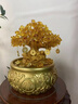 珍如意八方來(lái)財黃銅聚寶盆搖錢(qián)樹(shù)風(fēng)水擺件發(fā)財樹(shù)擺件招聚黃水晶2026新款 【黃水晶發(fā)財樹(shù)】工位小擺件 曬單實(shí)拍圖