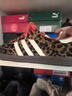 阿迪達斯（adidas）SAMBA三葉草送女友休閑鞋女鞋豹紋棕色JI2734 38.5 曬單實(shí)拍圖