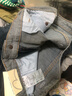 ZENGZHI\/增致牛仔男九分褲夏新品天竹薄款自然腰直筒舒適百搭牛仔褲 藍(lán)色 32 曬單實(shí)拍圖