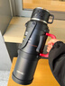 恩爾美（nRMEi）德國保冷熱壺大號大容量戶(hù)外316不銹鋼保溫杯車(chē)載旅行登山暖水瓶 黑3200ml【裝6斤水/可拎可背】 曬單實(shí)拍圖