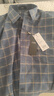 杉杉（FIRS）加絨襯衫男中年商務(wù)休閑全棉格子襯衣男 A1083-3(加絨款) 41  曬單實(shí)拍圖