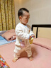 babycare【半邊絨】寶寶絨絨爬服秋冬款嬰兒連體衣加絨包屁衣外出服秋冬 小熊米白【柔暖半邊絨/植物抑菌】  推薦室溫8-12℃ 90cm 曬單實(shí)拍圖