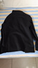 超級安踏立領(lǐng)運動(dòng)夾克外套男士春季修身保暖商務(wù)通勤茄克上衣152537701U 基礎黑-4 XL /男180 曬單實(shí)拍圖