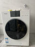 松下（Panasonic）【小白盒】滾筒洗衣機10公斤超薄全嵌 溫水泡沫凈 95度除菌變頻電機 1.1洗凈比 XQG100-F1R3 白色 曬單實(shí)拍圖