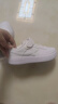 特步童鞋兒童空一校園百搭小白鞋學(xué)生板鞋 新白色 30 曬單實(shí)拍圖