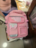 靚寶寶庫洛米三到六女孩小學(xué)生減負護脊大容量一年級二女童輕便兒童書(shū)包 大號粉色(適合3-6年級) 曬單實(shí)拍圖