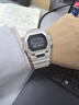 卡西歐（CASIO）G-SHOCK 沖浪而生 多功能小方塊 藍牙計步手表 【女神節禮物】 GBX-100-8PR 【沙灘白】 曬單實(shí)拍圖