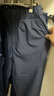 馬登工裝Easypants軟殼防水加絨長(cháng)褲子男秋冬抗靜電直筒褲男士休閑褲 藏青色 【戶(hù)外防寒褲/抓絨褲/男褲子輕奢高級感】 M （偏大，建議拍小一碼） 曬單實(shí)拍圖