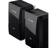 普聯(lián)（TP-LINK）TPLINKTLPA500電力貓500M即插即用有線(xiàn)無(wú)線(xiàn)P201 騰達200M一對不帶無(wú)線(xiàn) 不帶WIFI 套餐一 曬單實(shí)拍圖