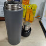 恩爾美（nRMEi）保溫杯男士男款茶水分離磁彈泡茶杯316不銹鋼便攜車(chē)載磁吸水杯子 曬單實(shí)拍圖