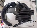 鐵三角【人氣精選】ATH-M20X M30X M50X 專(zhuān)業(yè)錄音頭戴式監聽(tīng)耳機有線(xiàn)電腦音樂(lè )耳返 鐵三角ATH-M20X（送木架） 曬單實(shí)拍圖