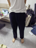 李寧加絨褲子秋冬男跑步運動(dòng)褲戶(hù)外休閑加厚直筒褲寬松長(cháng)褲針織衛褲XL 曬單實(shí)拍圖