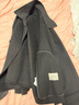GXG男裝 經(jīng)典羊毛新中式單排扣短大衣夾克外套 黑色 165/S 曬單實(shí)拍圖