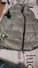 男士爆款運動(dòng)羽絨馬甲秋冬新款立領(lǐng)保暖坎肩輕便休閑立領(lǐng)大碼背心 2158豆綠色羽絨馬甲 2XL 125-135斤 曬單實(shí)拍圖
