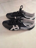 Onitsuka Tiger鬼塚虎男女鞋休閑鞋舒適透氣輕便慢跑鞋RUNSPARK 1183B480-002 黑色/銀色 41.5 曬單實(shí)拍圖