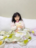 煦凜【日本】嬰兒拉舍爾小毛毯秋冬加厚純棉a類(lèi)兒童專(zhuān)用幼兒園午睡毯 愛(ài)心萌寶【嬰孕質(zhì)地 絨毛細膩】 兒童毯-100x120cm1.5斤 曬單實(shí)拍圖