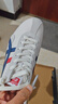 Onitsuka Tiger鬼塚虎男鞋 慢跑鞋透氣輕便男女款運動(dòng)休閑鞋RUNSPARK 白色/藏青色(1183B480-107) 42.5 曬單實(shí)拍圖