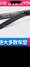 杜邦雨刮器雨刷器靜音無(wú)骨汽車(chē)雨刮片適用奧迪12-18款A6/A6L 曬單實(shí)拍圖