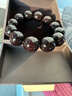 紫辰檀  《收藏級》印度小葉紫檀手串爆滿(mǎn)金星高油密老料文玩檀木佛珠 爆滿(mǎn)金星小葉紫檀手串2.0CM12顆 無(wú)配飾佛塔葫蘆 曬單實(shí)拍圖